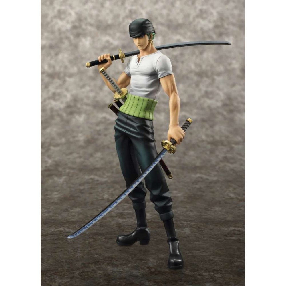 ONE PIECE P.O.P. RORONOA ZORO STATUA FIGURE MEGAHOUSE