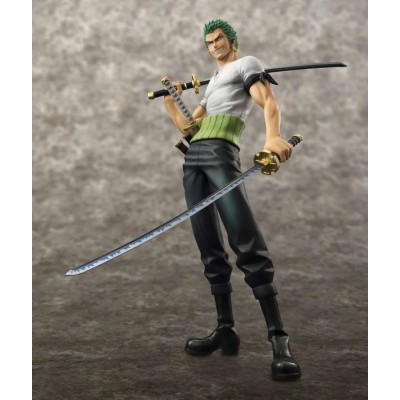 ONE PIECE P.O.P. RORONOA ZORO STATUA FIGURE MEGAHOUSE