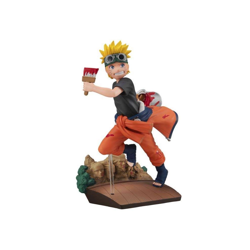 NARUTO SHIPPUDEN NARUTO UZUMAKI GO GEM STATUA FIGURE EXTRA HEAD MEGAHOUSE