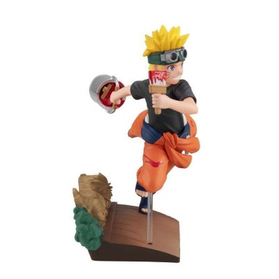MEGAHOUSE NARUTO SHIPPUDEN NARUTO UZUMAKI GO GEM STATUE FIGURE WITH EXTRA HEAD