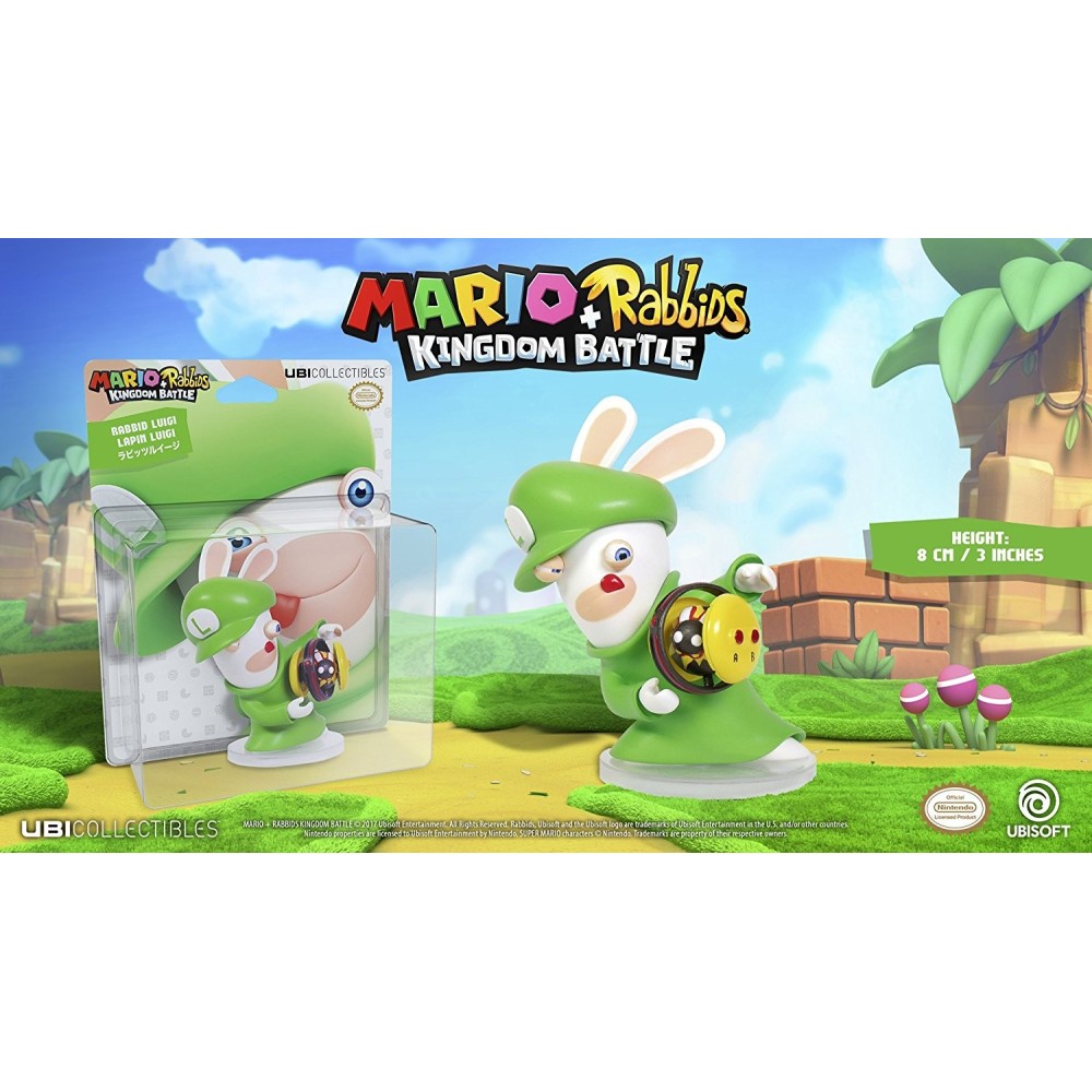 MARIO + RABBIDS KINGDOM BATTLE - RABBID LUIGI FIGURE UBISOFT