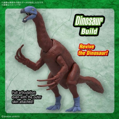 BANDAI PLANNOSAURUS THERIZINOSAURUS MODEL KIT ACTION FIGURE