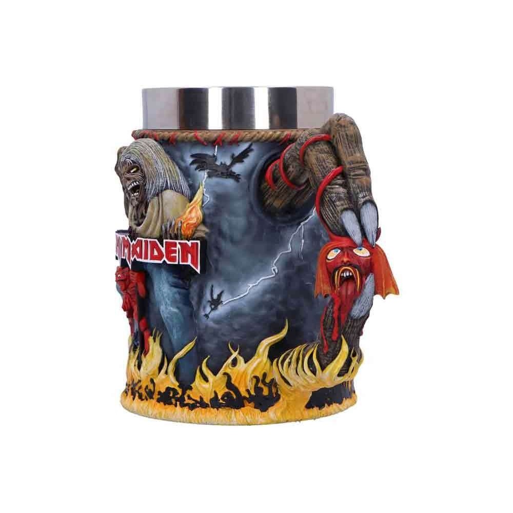 NEMESIS NOW IRON MAIDEN THE NUMBER OF THE BEAST TANKARD RESIN
