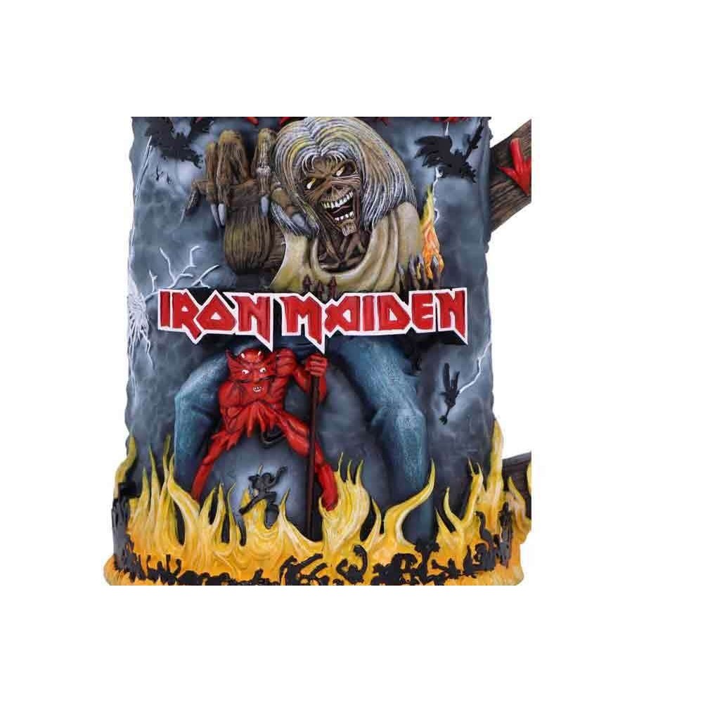 IRON MAIDEN THE NUMBER OF THE BEAST TANKARD RESIN BOCCALE NEMESIS NOW