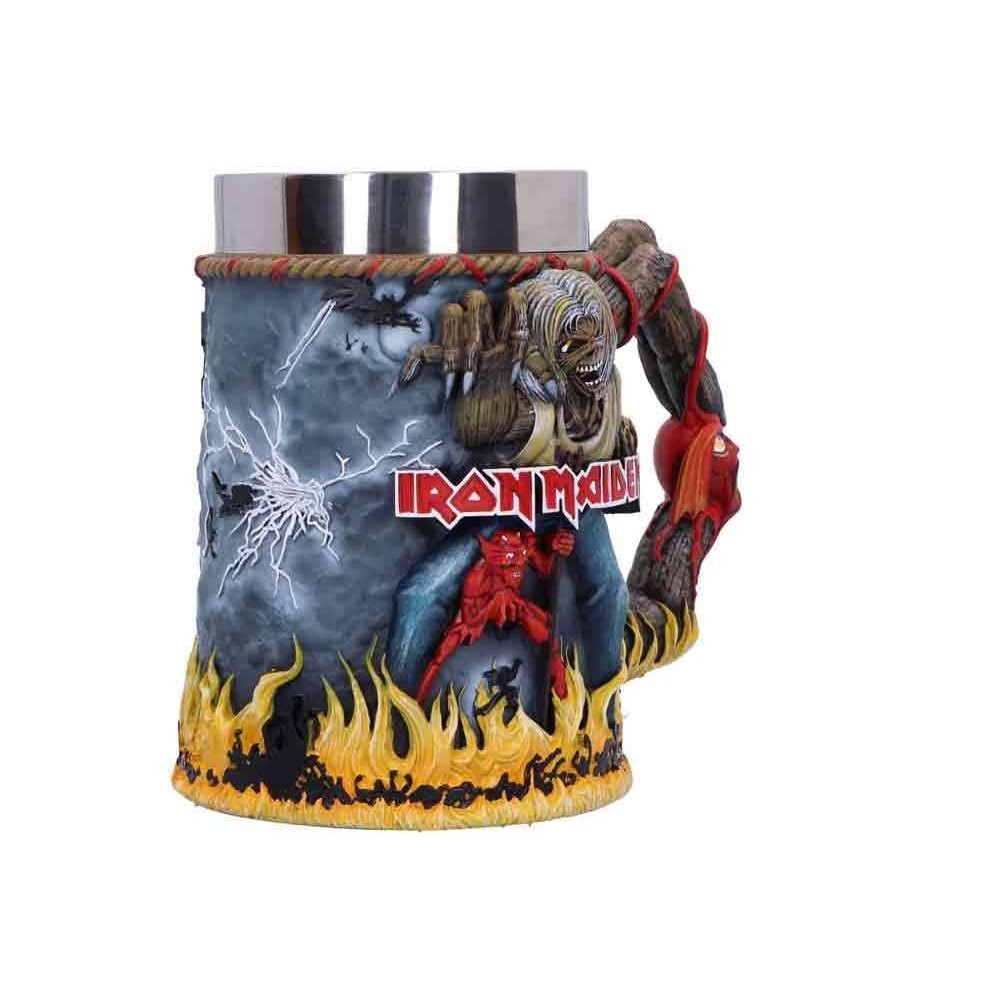 NEMESIS NOW IRON MAIDEN THE NUMBER OF THE BEAST TANKARD RESIN