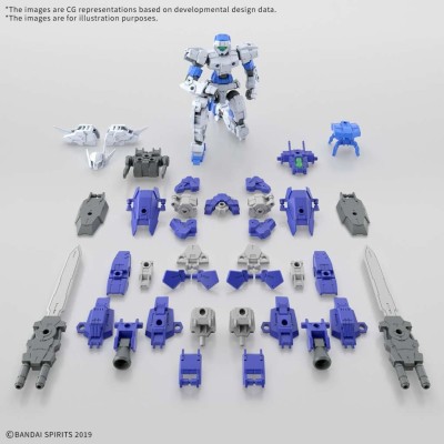 BANDAI 30MM EEXM-17FA FULL ARMOR ALTO 1/144 MODEL KIT FIGURE