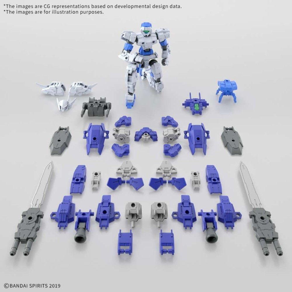 BANDAI 30MM EEXM-17FA FULL ARMOR ALTO 1/144 MODEL KIT FIGURE