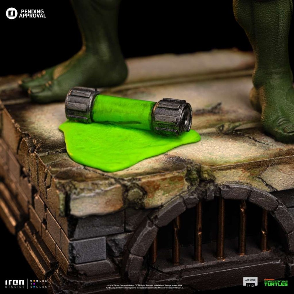 IRON STUDIOS TMNT LEONARDO ART SCALE 1/10 STATUE FIGURE