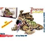 DUNGEONS AND LASERS DRAGON TURTLE THE TERRIFYING TERRAPIN XL MINIATURA FIGURE ARCHON STUDIO
