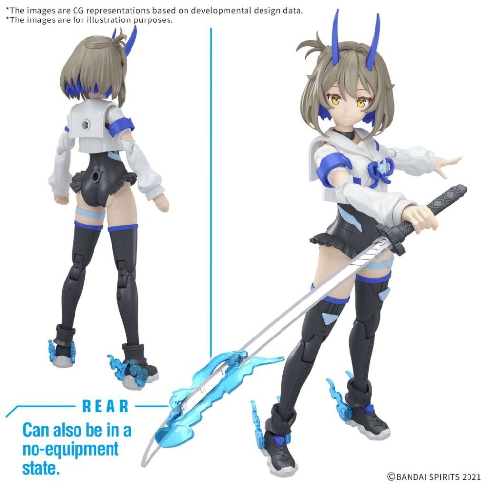 BANDAI 30MS SIS-N00 SOUREI COLOR B MODEL KIT ACTION FIGURE