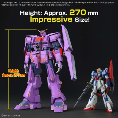 BANDAI HG HIGH GRADE PSYCHO GUNDAM MARK II 1/144 MODEL KIT