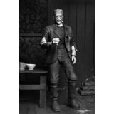 UNIVERSAL MONSTERS FRANKENSTEIN MONSTER ULTIMATE THE BRIDE OF FRANKENSTEIN BLACK AND WHITE ACTION FIGURE NECA