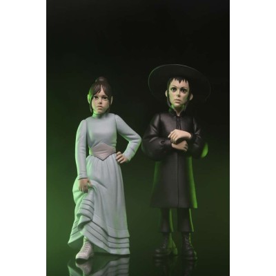 NECA BEETLEJUICE 2 TOONY TERRORS LYDIA & ASTRID ACTION FIGURES