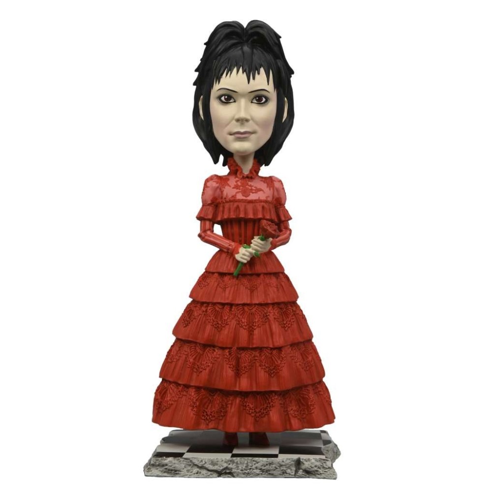 NECA BEETLEJUICE 2 LYDIA HEADKNOCKER BOBBLE HEAD