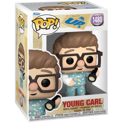 FUNKO POP! PIXAR UP YOUNG CARL BOBBLE HEAD KNOCKER FIGURE FUNKO