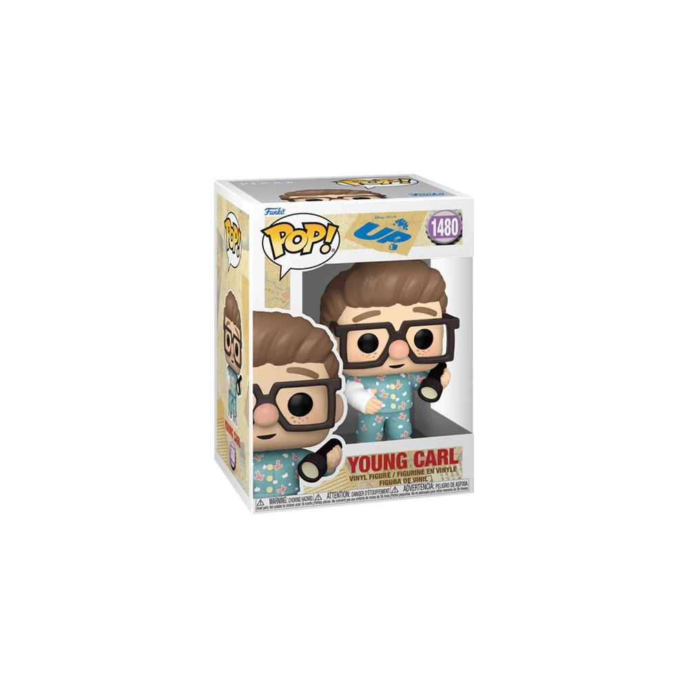 FUNKO FUNKO POP! PIXAR UP YOUNG CARL BOBBLE HEAD FIGURE