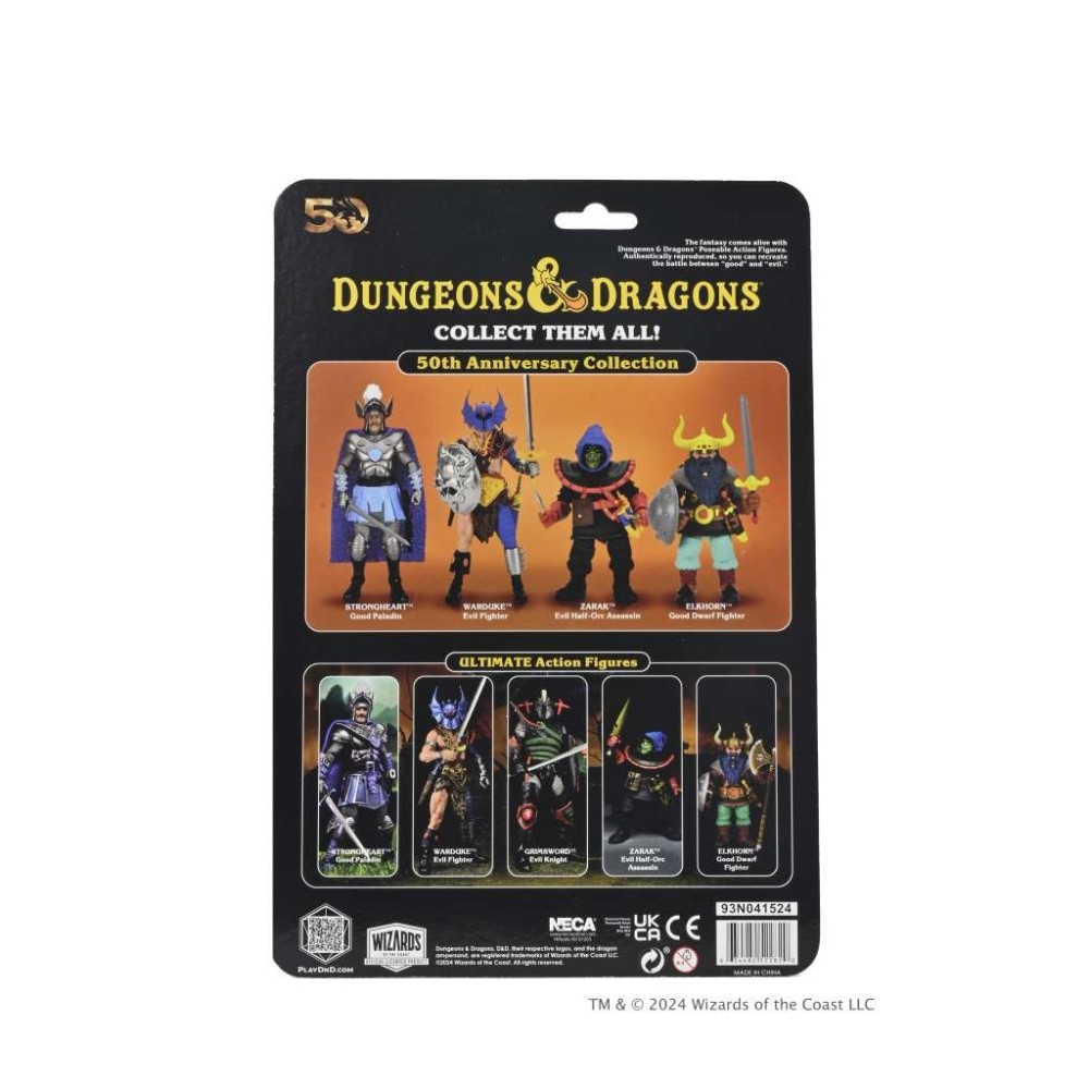 NECA DUNGEONS & DRAGONS 50TH ANN. ELKHORN ACTION FIGURE