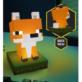 MINECRAFT 3D LAMP ICONS FOX LIGHT LAMPADA FIGURE PALADONE PRODUCTS