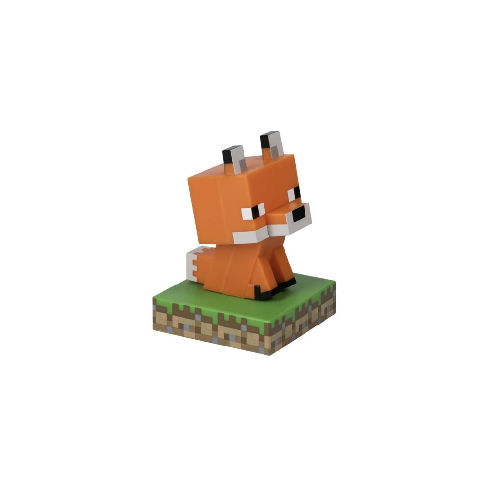 PALADONE PRODUCTS MINECRAFT 3D LAMP ICONS FOX LIGHT FIGURE