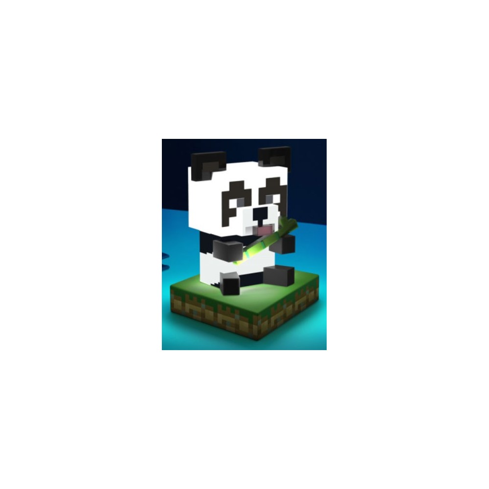 PALADONE PRODUCTS MINECRAFT 3D LAMP ICONS PANDA LIGHT FIGURE