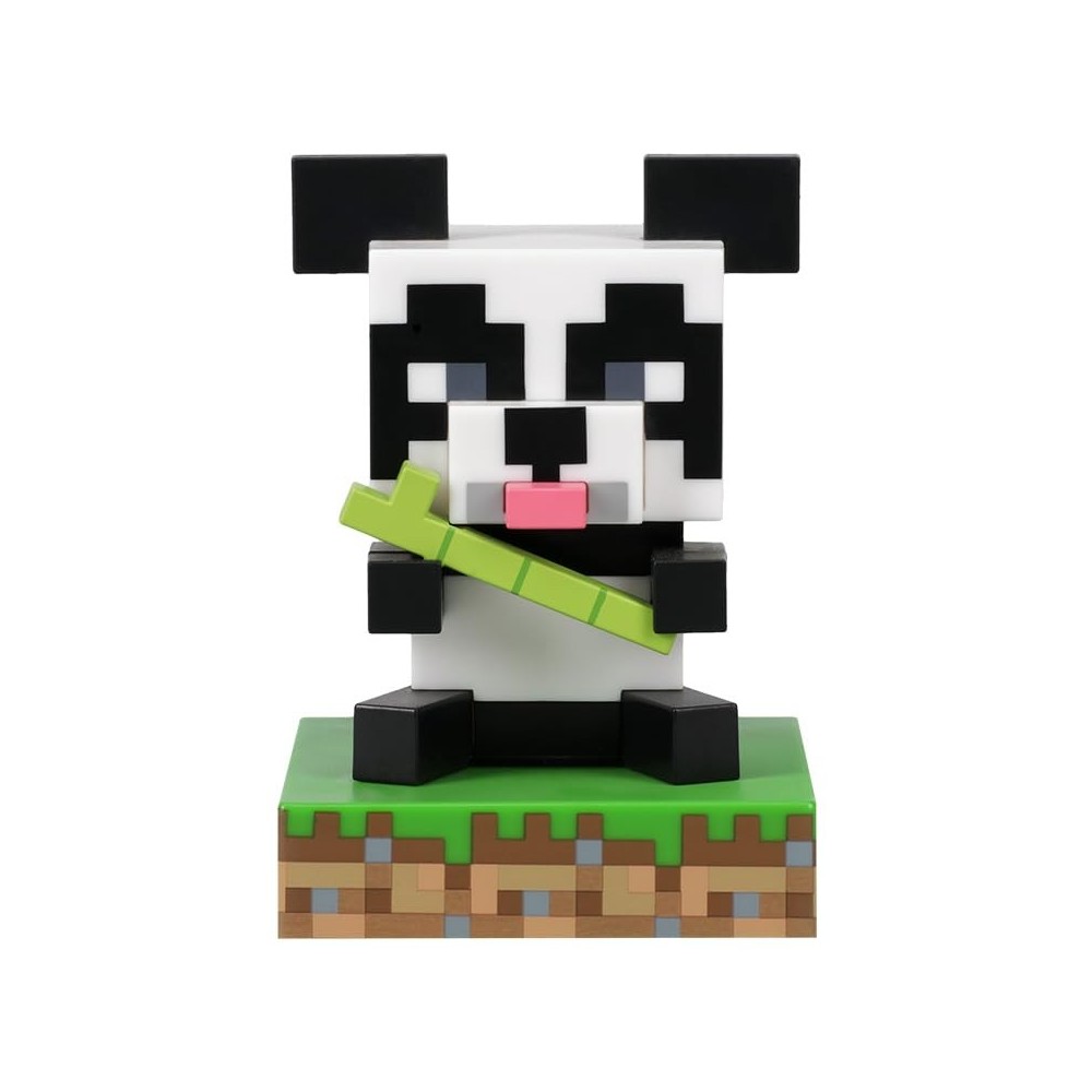 PALADONE PRODUCTS MINECRAFT 3D LAMP ICONS PANDA LIGHT FIGURE