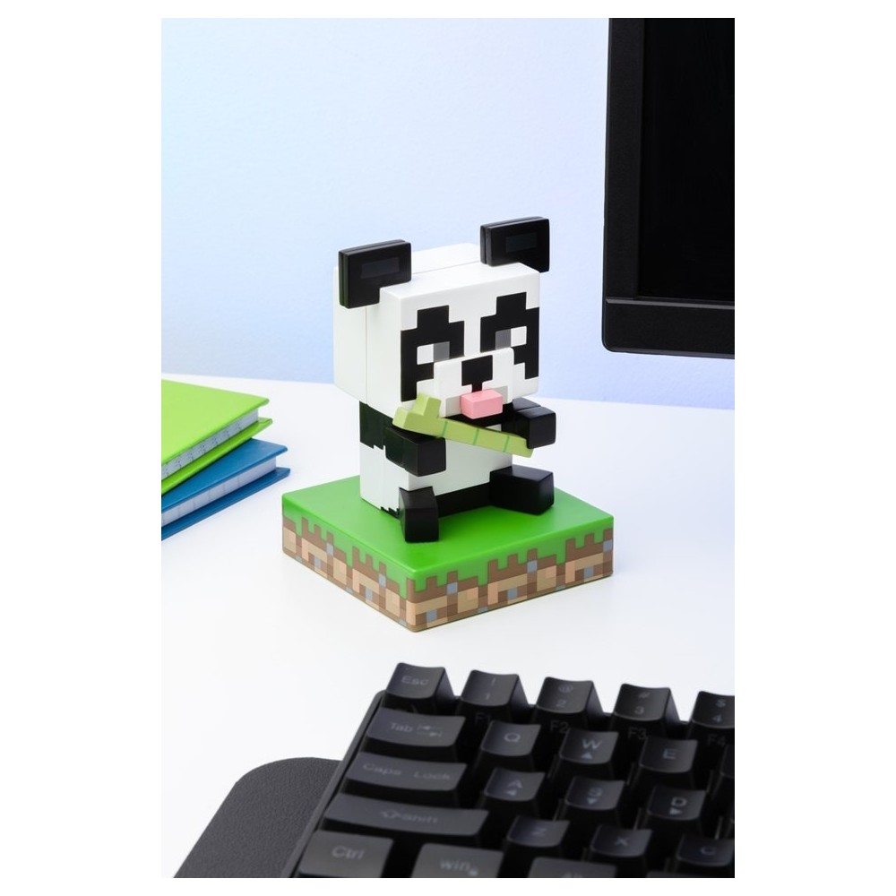 MINECRAFT 3D LAMP ICONS PANDA LIGHT LAMPADA FIGURE PALADONE PRODUCTS