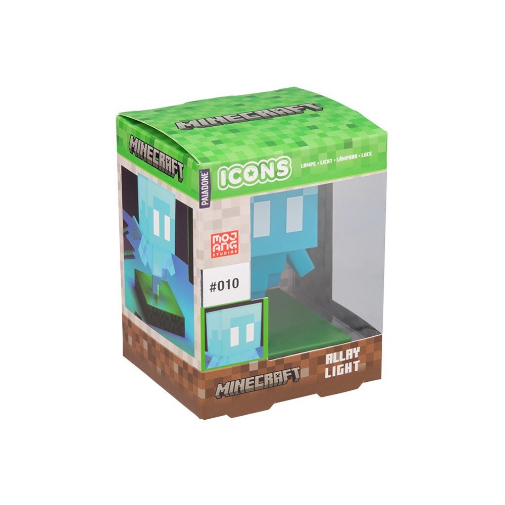 MINECRAFT 3D LAMP ICONS ALLAY LIGHT LAMPADA FIGURE PALADONE PRODUCTS