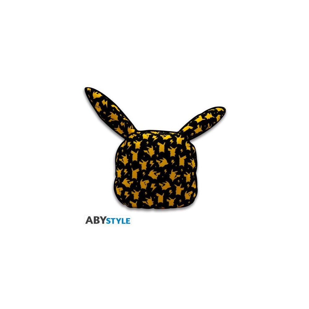 ABYSTYLE POKEMON PIKACHU FACE PILLOW 30CM CUSHION