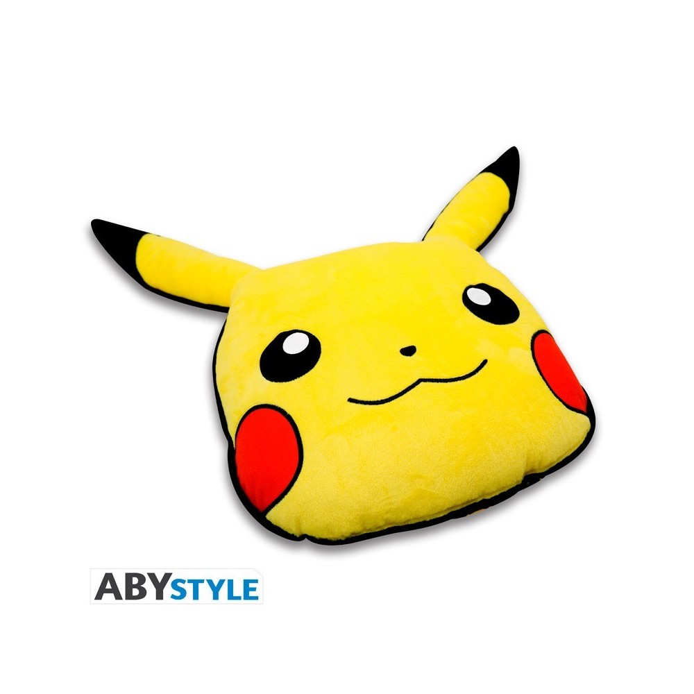 ABYSTYLE POKEMON PIKACHU FACE PILLOW 30CM CUSHION