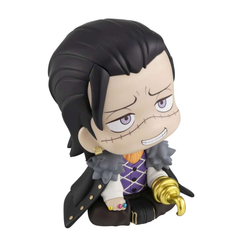 MEGAHOUSE ONE PIECE LOOK UP CROCODILE 10CM MINI FIGURE