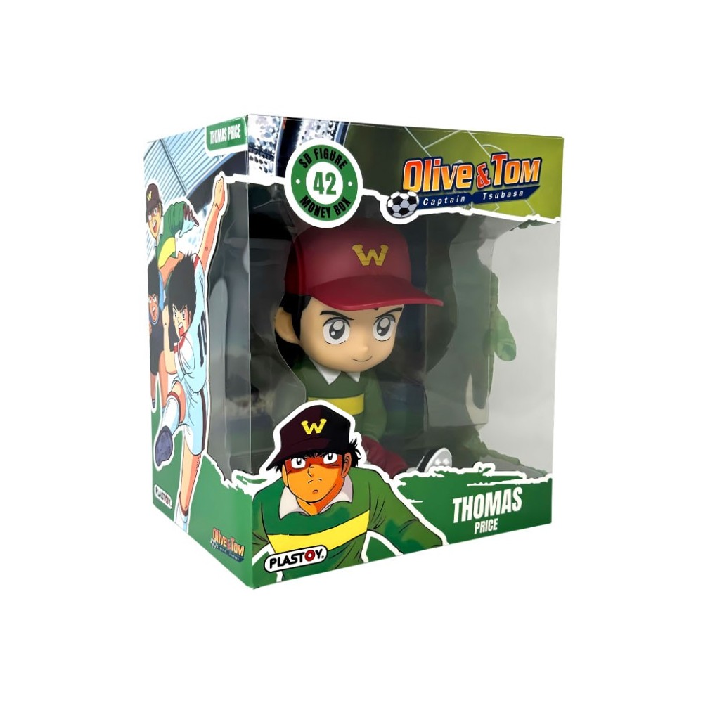 PLASTOY CAPTAIN TSUBASA BENJI PRICE CHIBI BANK FIGURE