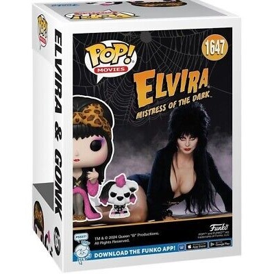 FUNKO POP! ELVIRA MISTRESS OF THE DARK ELVIRA E GONK BOBBLE HEAD FIGURE FUNKO