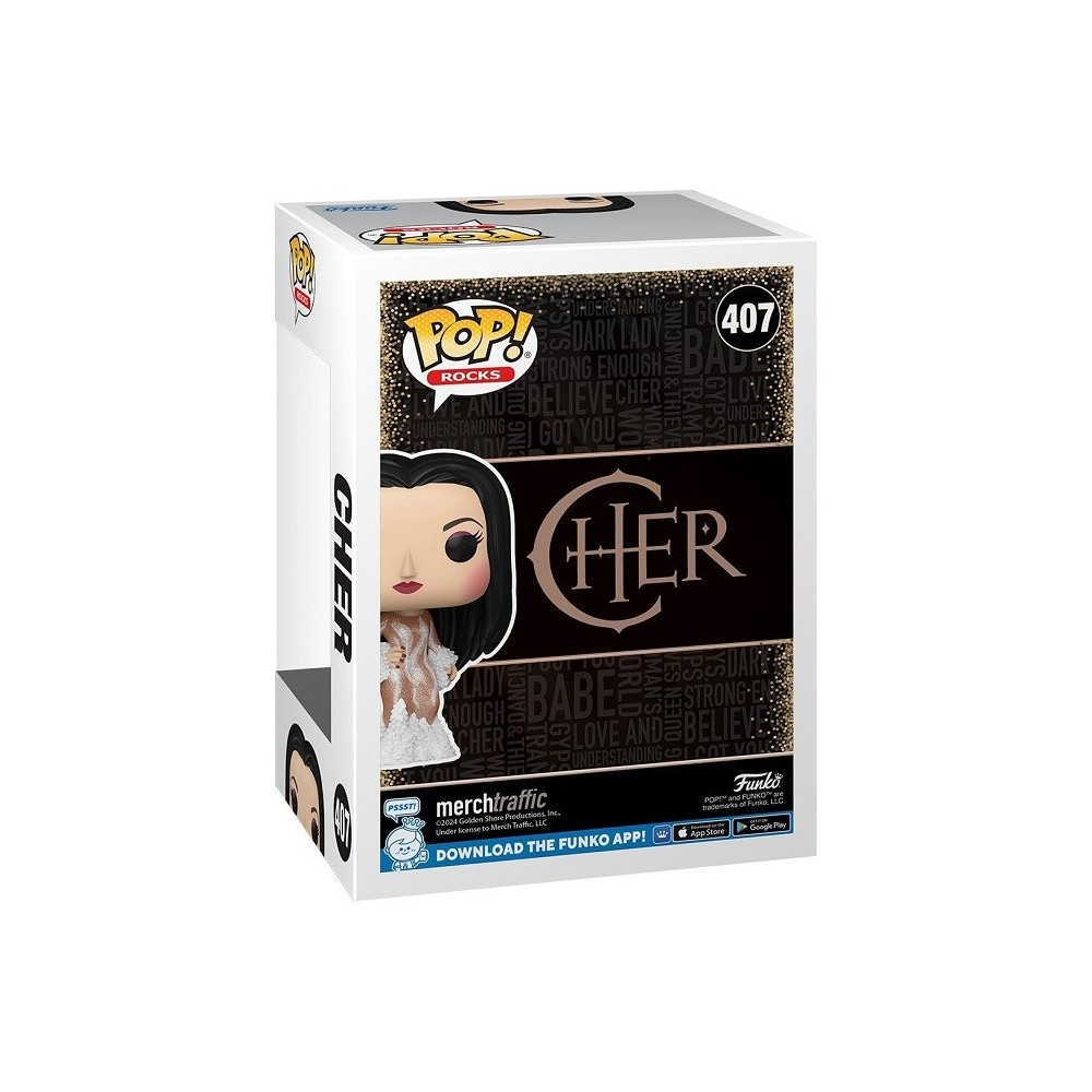 FUNKO FUNKO POP! ROCKS CHER MET GALA 1974 BOBBLE HEAD FIGURE