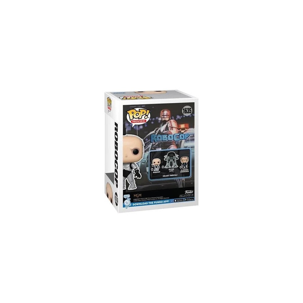 FUNKO FUNKO POP! ROBOCOP METALLIC ROBOCOP BOBBLE HEAD FIGURE