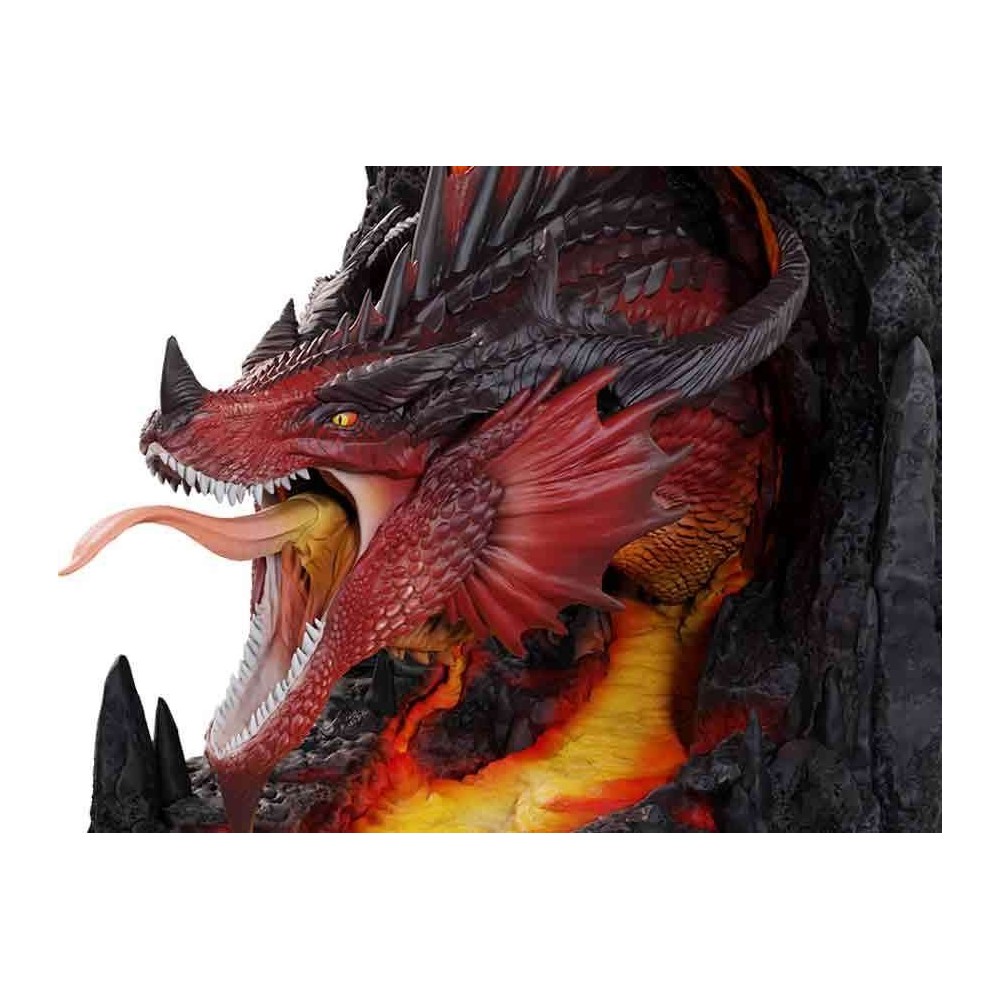 WIZKIDS DUNGEONS AND DRAGONS RED DRAGON BOOKEND FIGURE