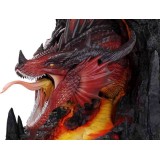 DUNGEONS AND DRAGONS RED DRAGON BOOKEND FIGURE FERMALIBRI WIZKIDS