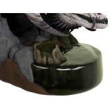 DUNGEONS AND DRAGONS BLACK DRAGON BOOKEND FIGURE FERMALIBRI WIZKIDS