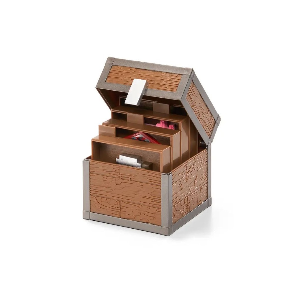 MINECRAFT INVENTORY CHEST SERIE 1 CAVES REPLICA NOBLE COLLECTIONS