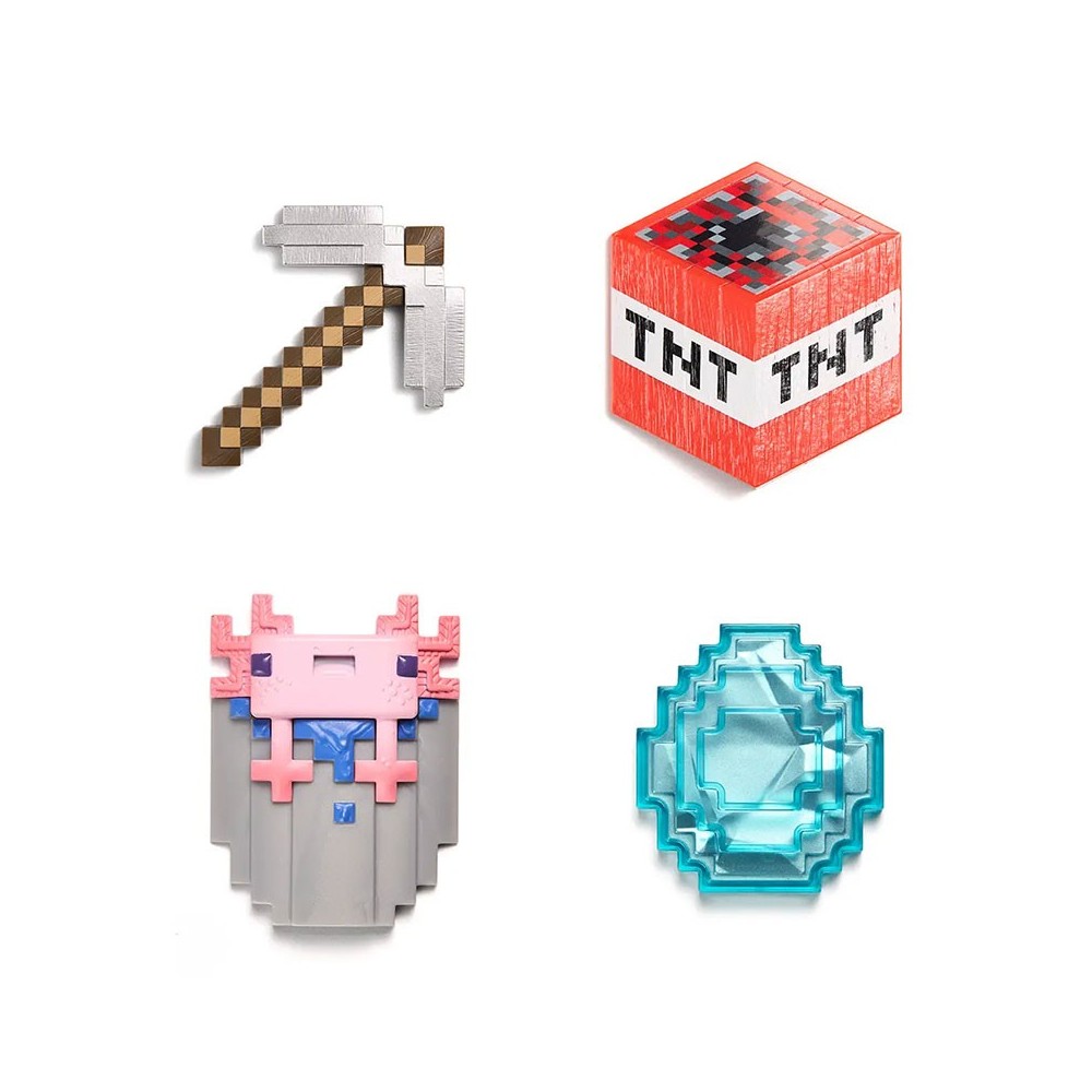 MINECRAFT INVENTORY CHEST SERIE 1 CAVES REPLICA NOBLE COLLECTIONS