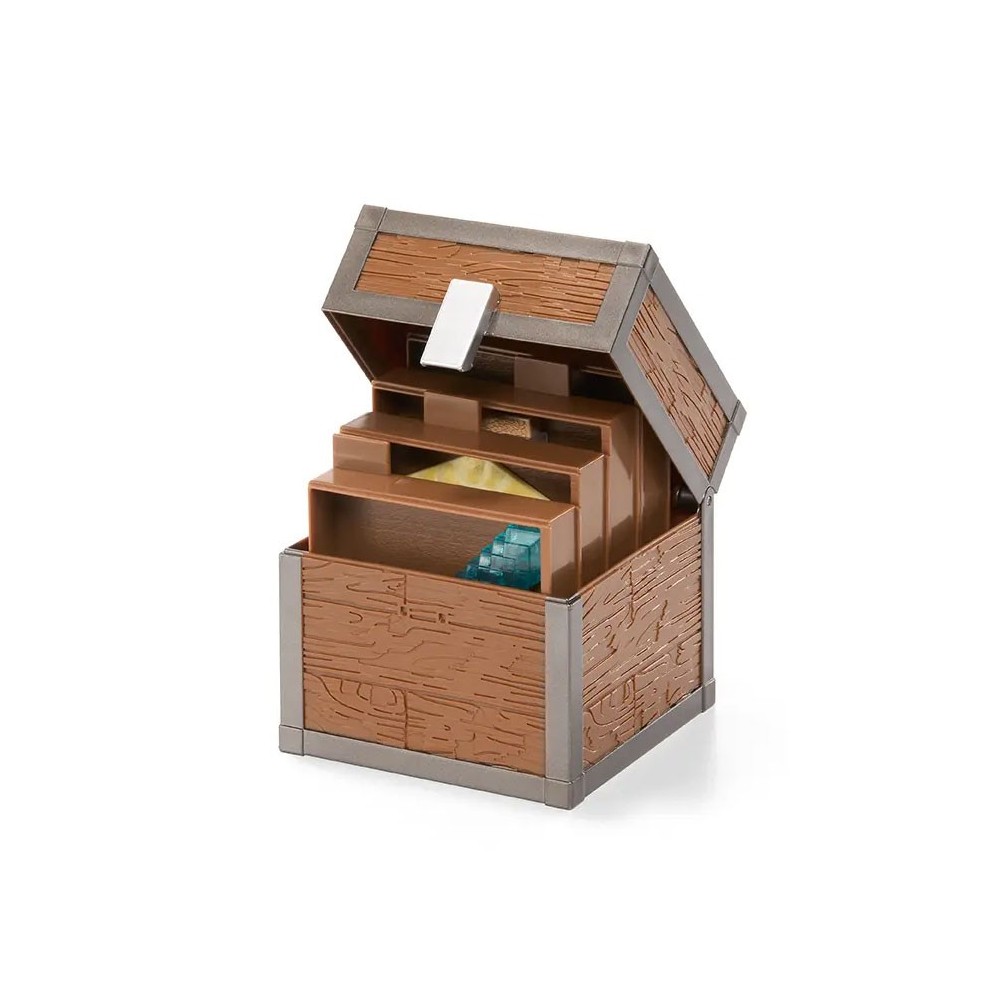 NOBLE COLLECTIONS MINECRAFT INVENTORY CHEST SERIES 1 THE END REPLICA