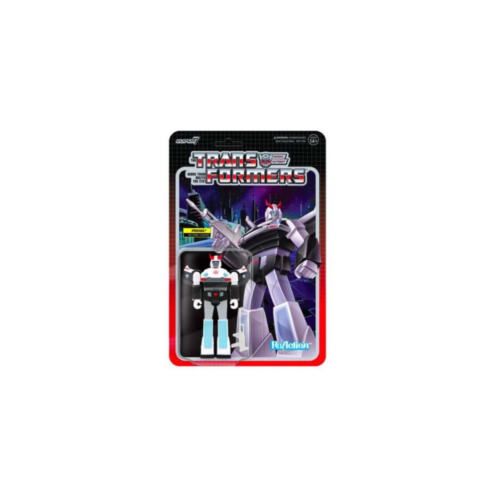 SUPER7 TRANFORMERS REACTION WAVE 5 PROWL ACTION FIGURE