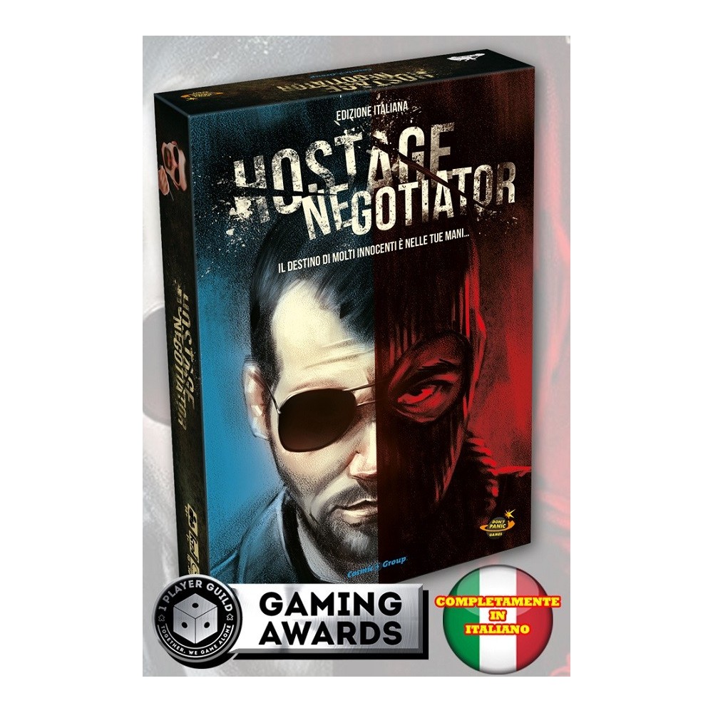 HOSTAGE NEGOTIATOR - EDIZIONE ITALIANA GIOCO DA TAVOLO ITALIANO DO NOT PANIC GAMES
