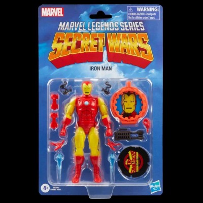 HASBRO MARVEL LEGENDS SECRET WARS SERIES IRON MAN ACTION FIGURE