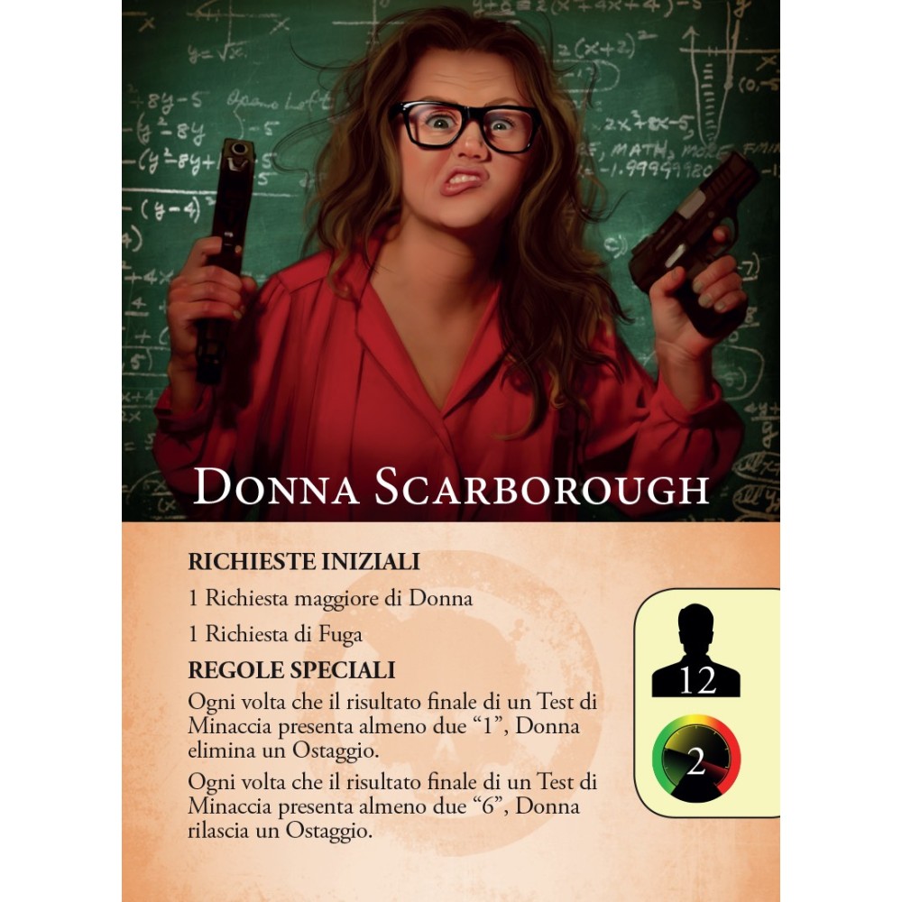 HOSTAGE NEGOTIATOR - EDIZIONE ITALIANA GIOCO DA TAVOLO ITALIANO DO NOT PANIC GAMES