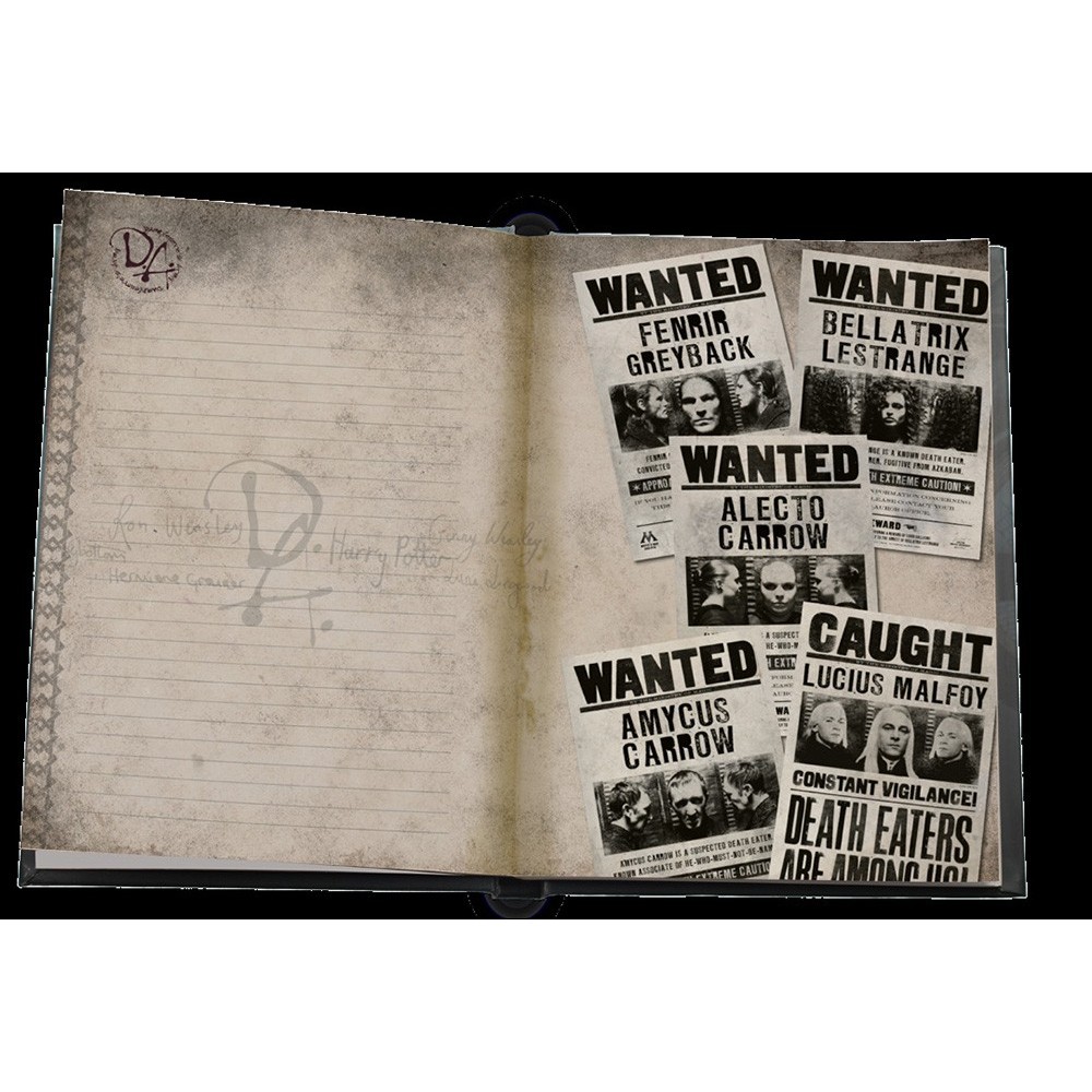 SD TOYS HARRY POTTER DUMBLEDORE ARMY NOTEBOOK W/LIGHT