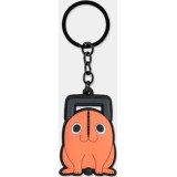 DIFUZED CHAINSAW MAN POCHITA RUBBER KEYCHAIN