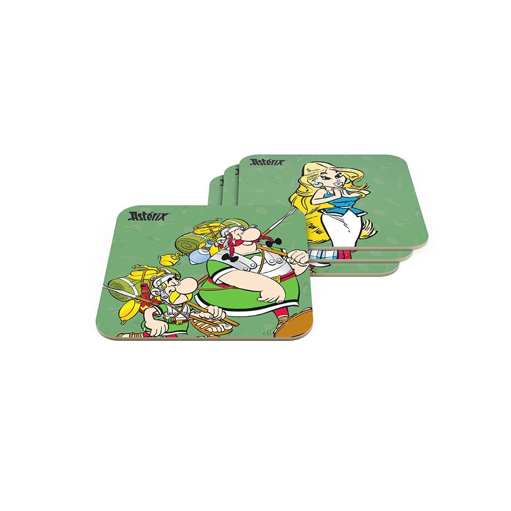 ASTERIX - LEGIONARY 6 COASTERS SET SOTTOBICCHIERI SD TOYS
