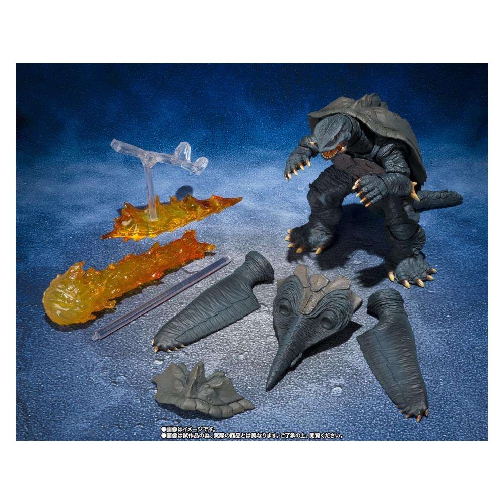 BANDAI GAMERA 1996 SENDAI DECISIVE BATTLE S.H. MONSTERARTS FIGUARTS ACTION FIGURE