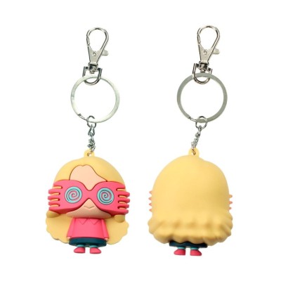 HARRY POTTER LUNA LOVEGOOD FIGURATIVE KEYCHAIN PORTACHIAVI FIGURE IN GOMMA SD TOYS