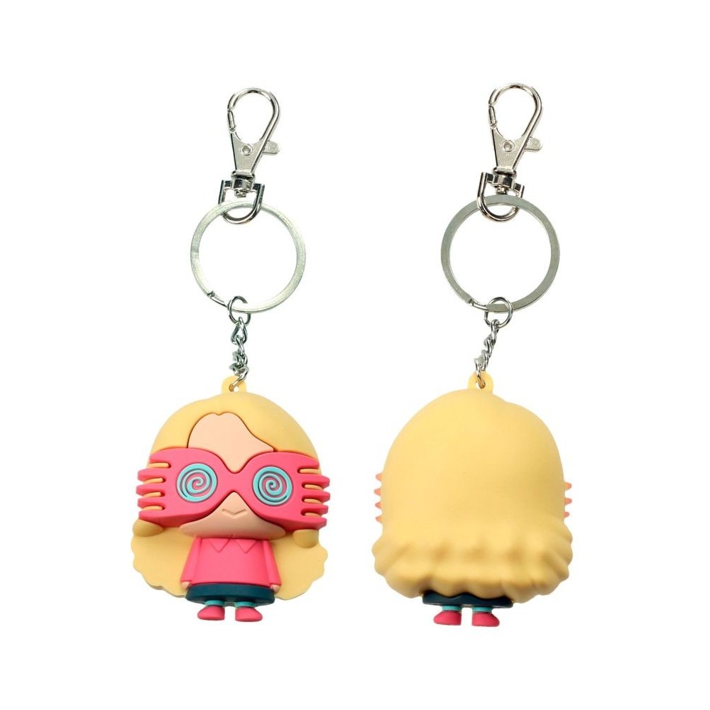 SD TOYS HARRY POTTER LUNA LOVEGOOD FIGURATIVE KEYCHAIN PORTACHIAVI FIGURE IN GOMMA